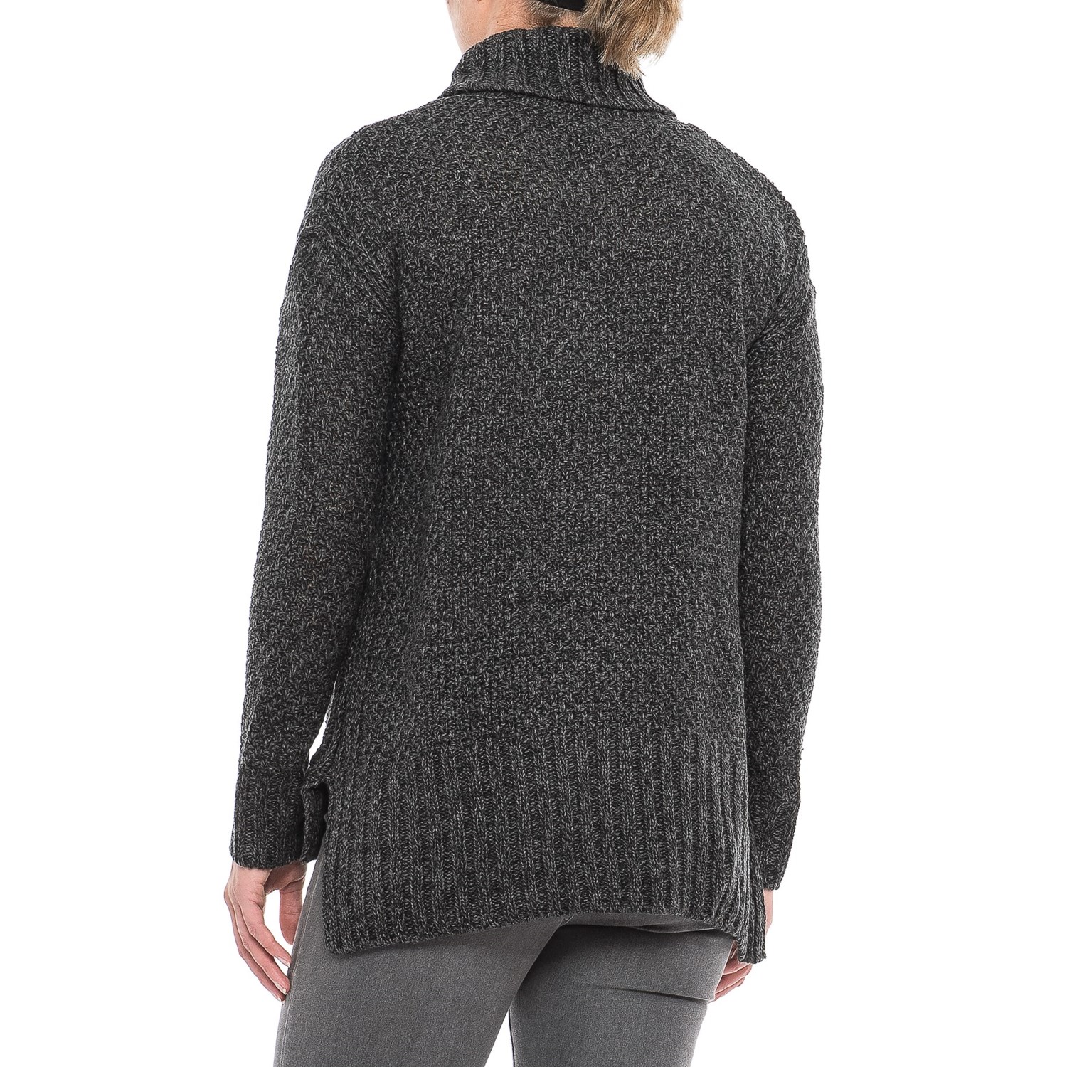 Chelsea & Theodore High-Low Turtleneck Sweater (For Women) - Save 59%