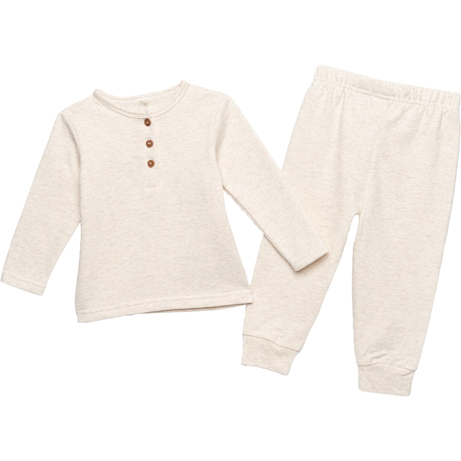 Chick Pea Infant Boys and Girls Henley Shirt and Joggers Set - Long ...