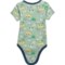 1YRWR_2 Chick Pea Infant Boys Baby Bodysuits - “Grow With Me” 5-Pack, Short Sleeve