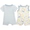 4PAAF_2 Chick Pea Infant Boys Romper - 2-Pack