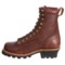 620WY_4 Chippewa 8” Paladin Logger Work Boots - Leather (For Men)