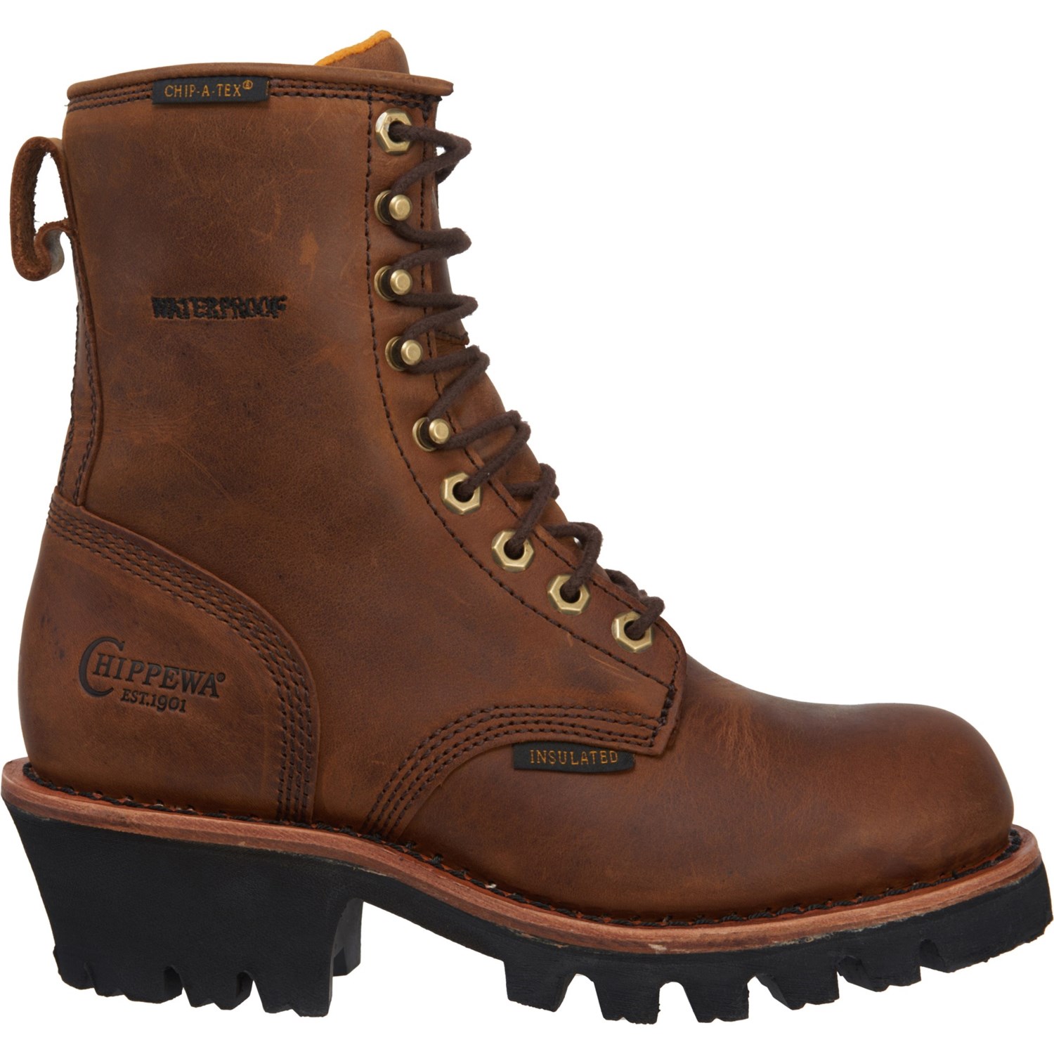 Chippewa 8” Wakita Logger Work Boots (for Women) - Save 36%