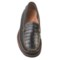 292VM_2 Chippewa Black Caiman Loafers - Leather (For Men)
