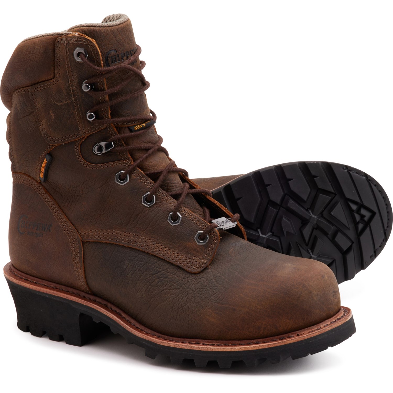 Chippewa Bolville 9 Logger Work Boots For Men Save 61