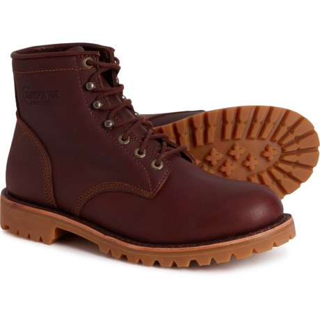 Chippewa Classic 6” Limited Edition Lace-Up Boots - Leather, Round Toe (For Men) in British Brown