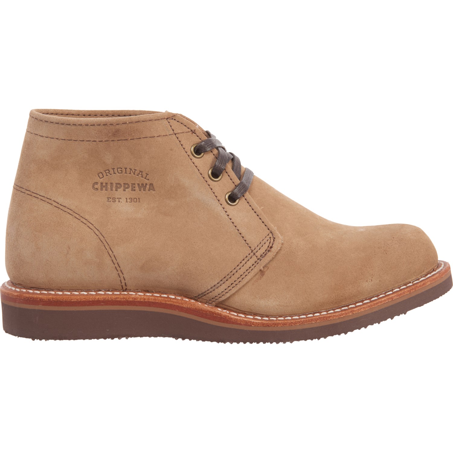 khaki chukka boots