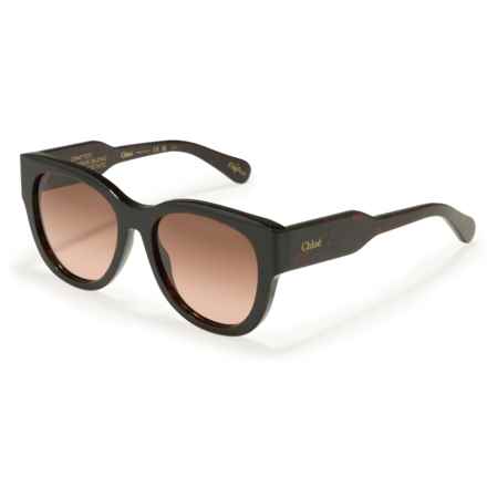 Chloe Made in Italy Cat Eye Sunglasses in Havana/Copper