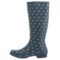 429PM_3 Chooka Dot Blanc Tall Rain Boots (For Women)