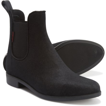 chooka vivien velvet chelsea boot