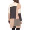 439VV_2 Christian Siriano New York Patchwork Cardigan Sweater - Open Front (For Women)