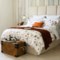 135HD_2 Christy of England Christy Snowflower Duvet Cover - Queen, 300 TC Cotton