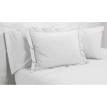 Christy Renaissance Flat Sheet - California King, 400 TC Egyptian Cotton Percale in White - Closeouts