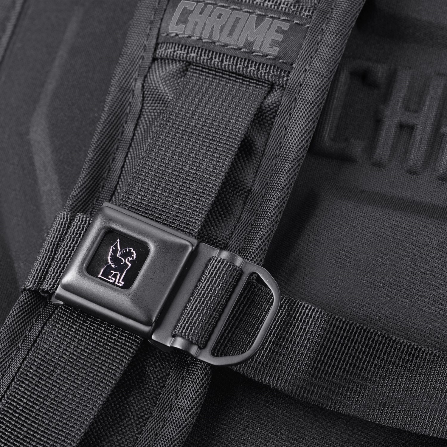 9817G_7 Chrome Industries Bravo Reflective Roll-Top Backpack
