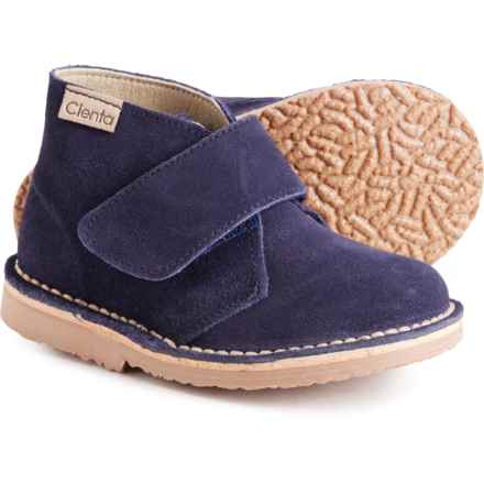 Cienta Made in Spain Little Boys Boots - Suede in Navy