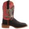 9539W_3 Cinch Race Ready Cowboy Boots - Leather, Square Toe (For Men)