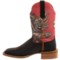 9539W_4 Cinch Race Ready Cowboy Boots - Leather, Square Toe (For Men)