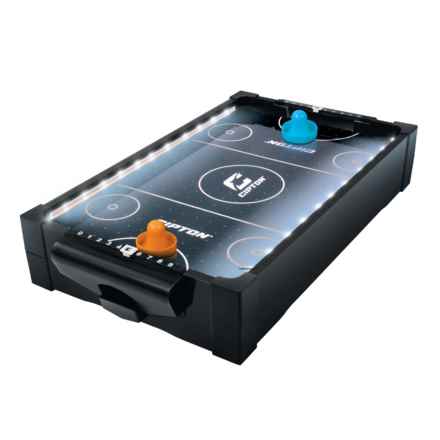 Cipton LED Light-Up Tabletop Air Hockey Game in Multi