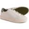 Clae Bradley Venice Sneakers - Leather (For Men and Women) in Off-White Olive Paisley