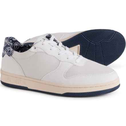 Clae Malone Lite Sneakers (For Men and Women) in White Ocean Paisley