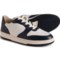 Clae Malone Sneakers - Leather (For Men and Women) in Navy Leather Off-White