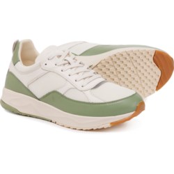 Clae Topanga Sneakers - Leather (For Men) in Menta Leather Off-White