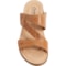 7GGUD_2 Clarks April Raelyn Slide Sandals - Leather, Wide Width (For Women)