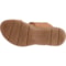 7GGUD_5 Clarks April Raelyn Slide Sandals - Leather, Wide Width (For Women)
