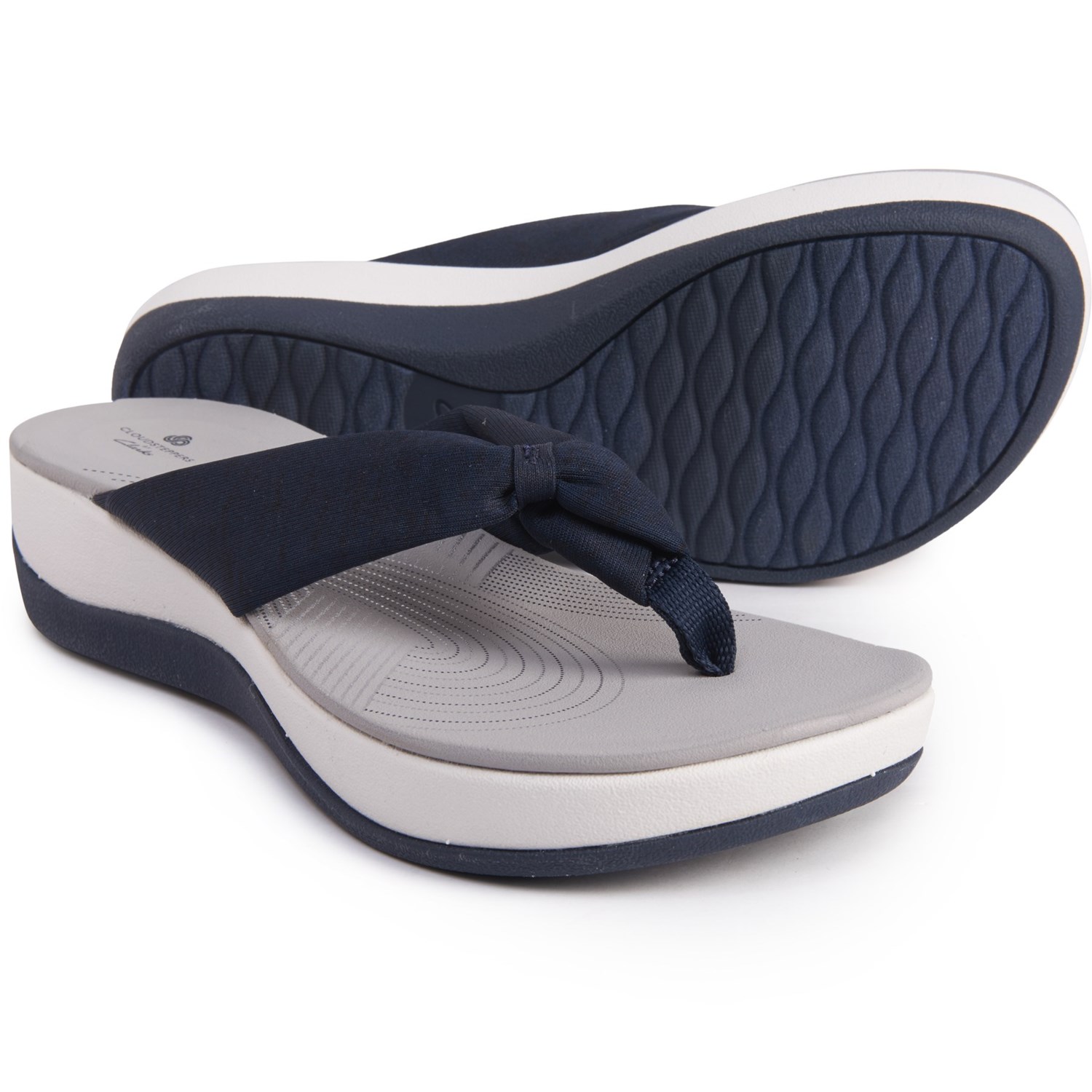 clarks cloudsteppers arla glison women's ortholite sandals