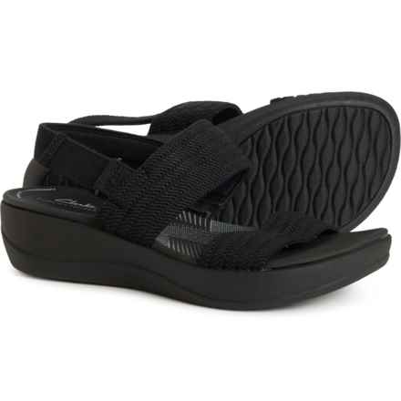 Clarks Arla Stroll 2-Strap Sandals (For Women) in Black