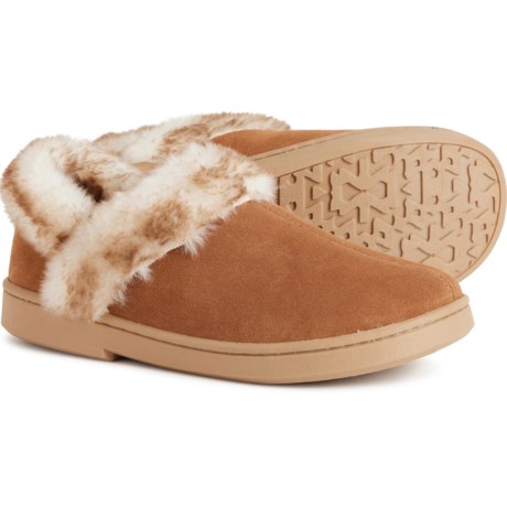 Clarks shearling shops slippers