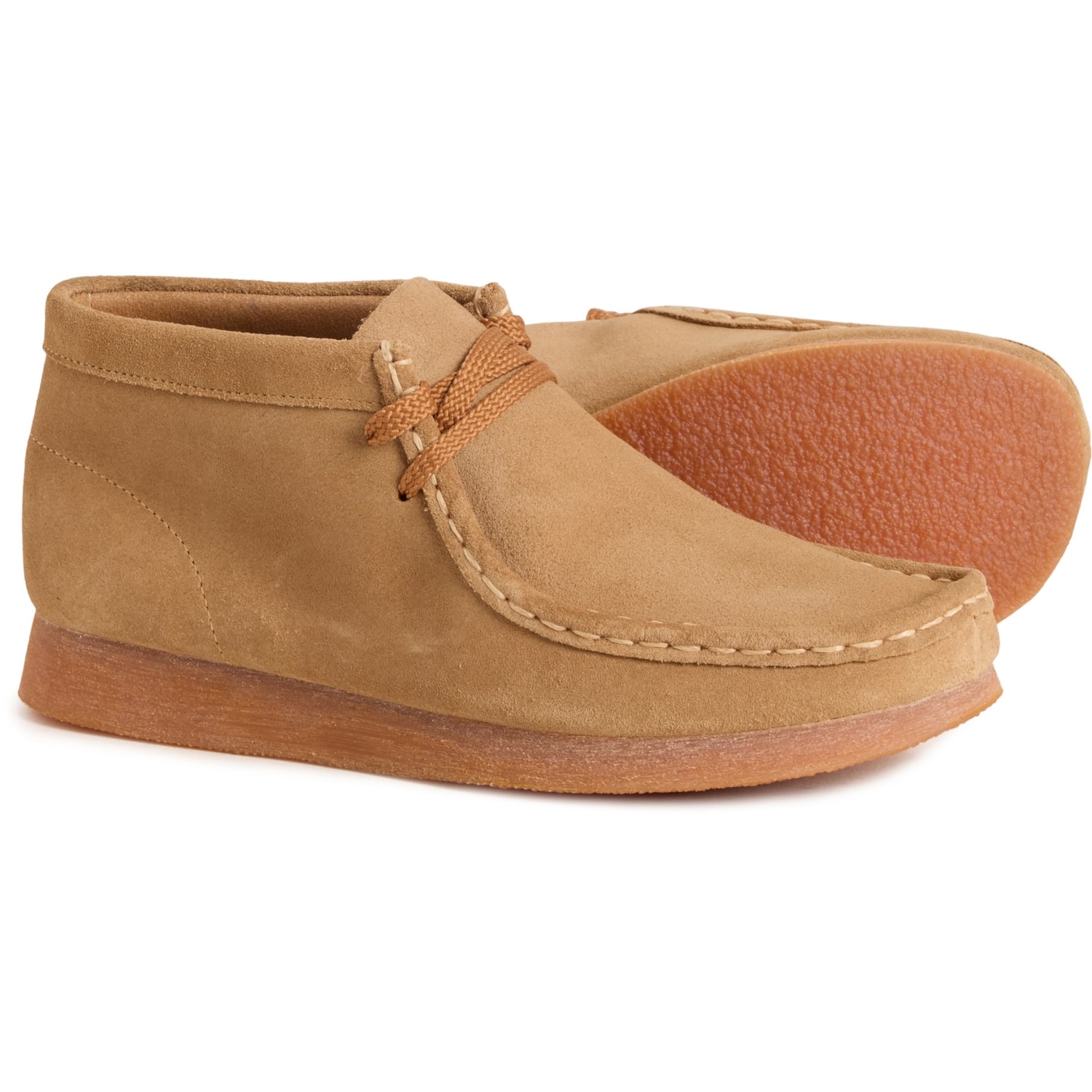Clarks Boys and Girls Wallabee Boots - Leather - Save 64%