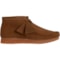 13WC0_2 Clarks Boys and Girls Wallabee Boots - Leather