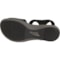 7MCNP_5 Clarks Breeze Rae Sara Ankle Strap Sandals - Wide Width (For Women)