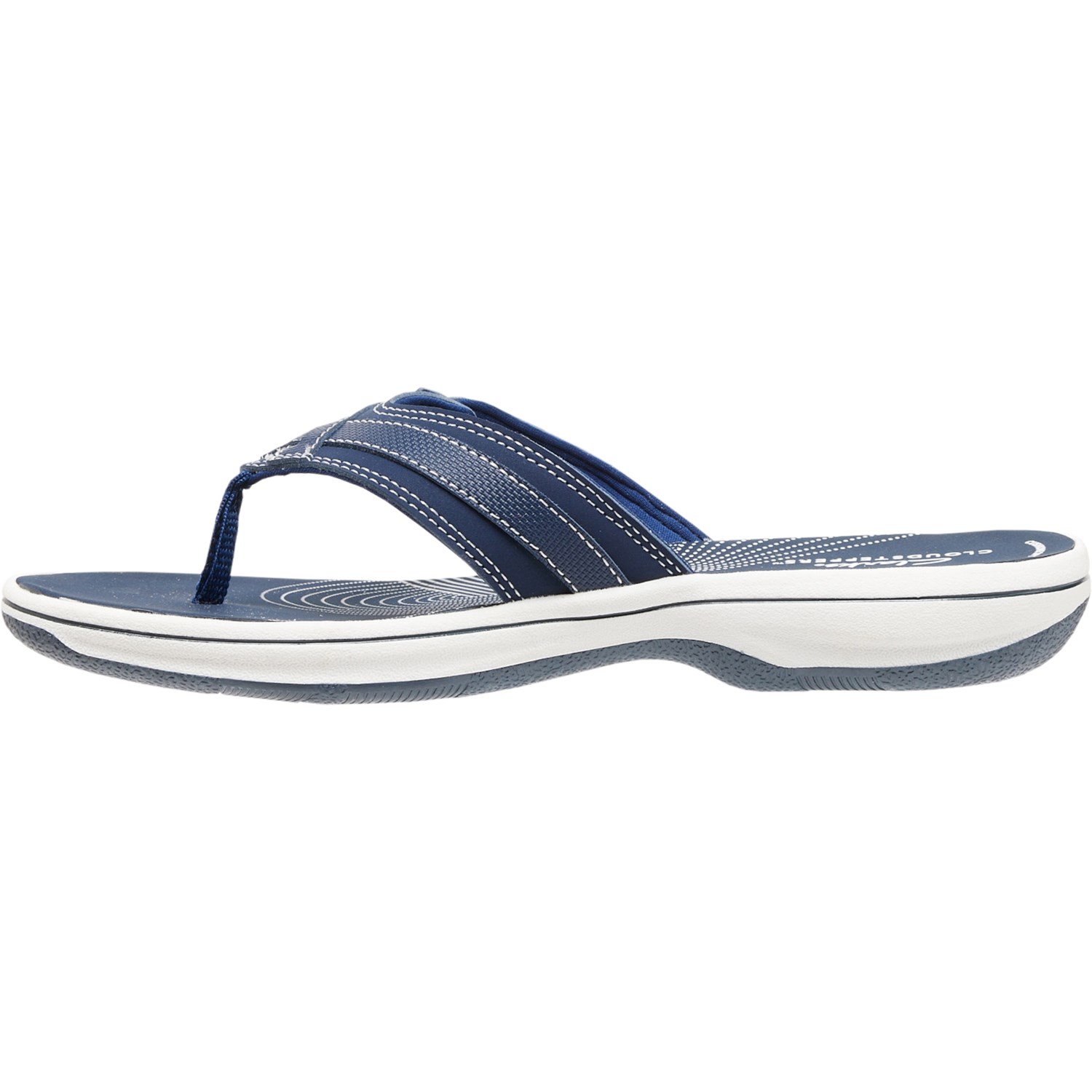 Clarks Breeze Sea Cloudsteppers® Flip-Flops (For Women) - Save 23%