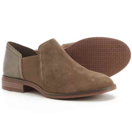 Clarks Camzin Step Shooties - Leather (For Women) in Dark Olive