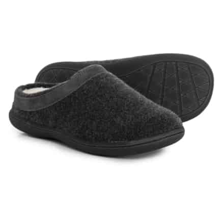 grey clog slippers