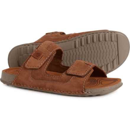 Clarks Crestview Easy Sandals - Suede (For Men) in Cola