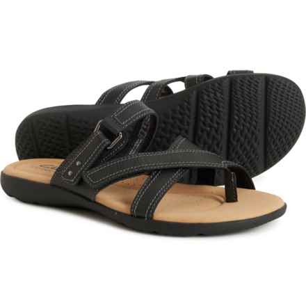 Clarks Elizabelle Bay Sandals - Leather (For Women) in Black