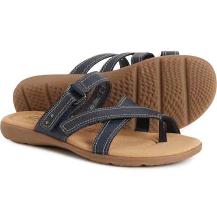 Clarks Elizabelle Bay Sandals - Leather (For Women) in Navy