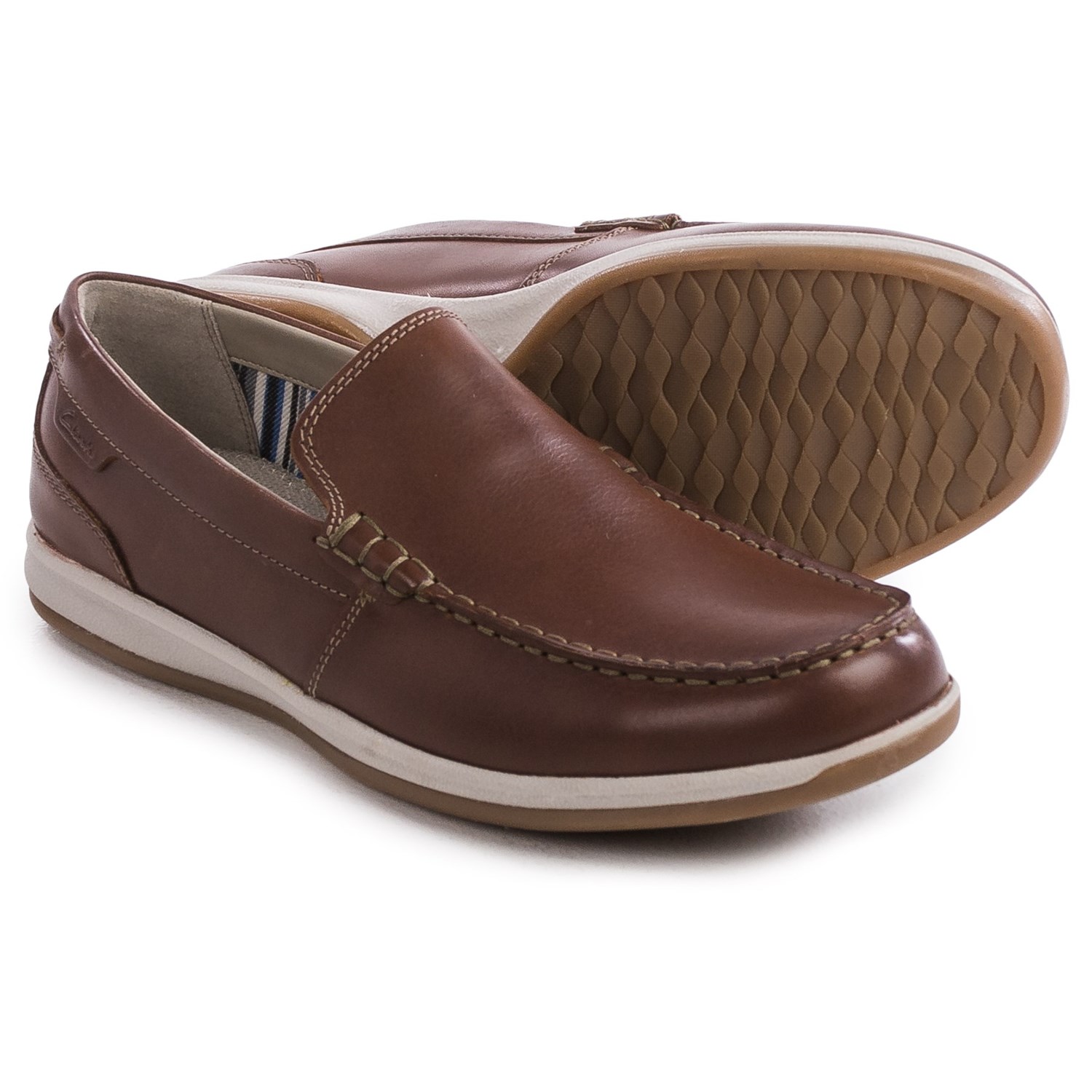 Clarks Ortholite Slip Ons | africanchessconfederation.com