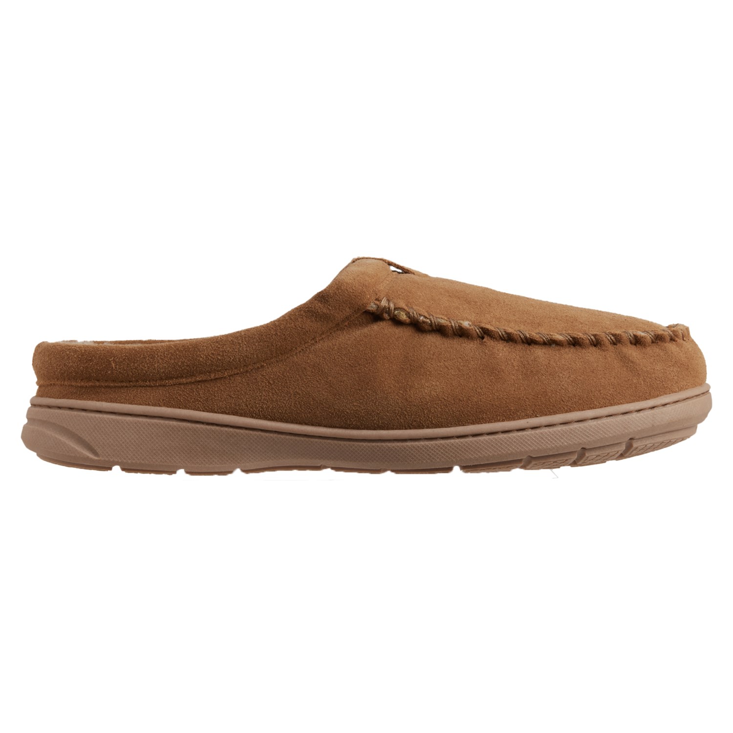 Clarks Faux Fur-Lined Scuff Slippers (For Men) - Save 65%