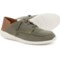 Clarks Gorwin Lace-Up Sneakers (For Men) in Olive Textile