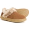 Clarks Indoor-Outdoor Bootie Slippers - Suede (For Women) in Tan