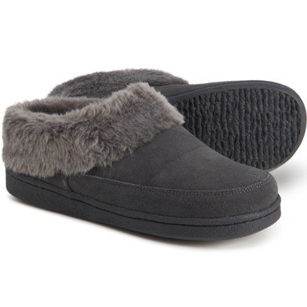 clarks black slippers