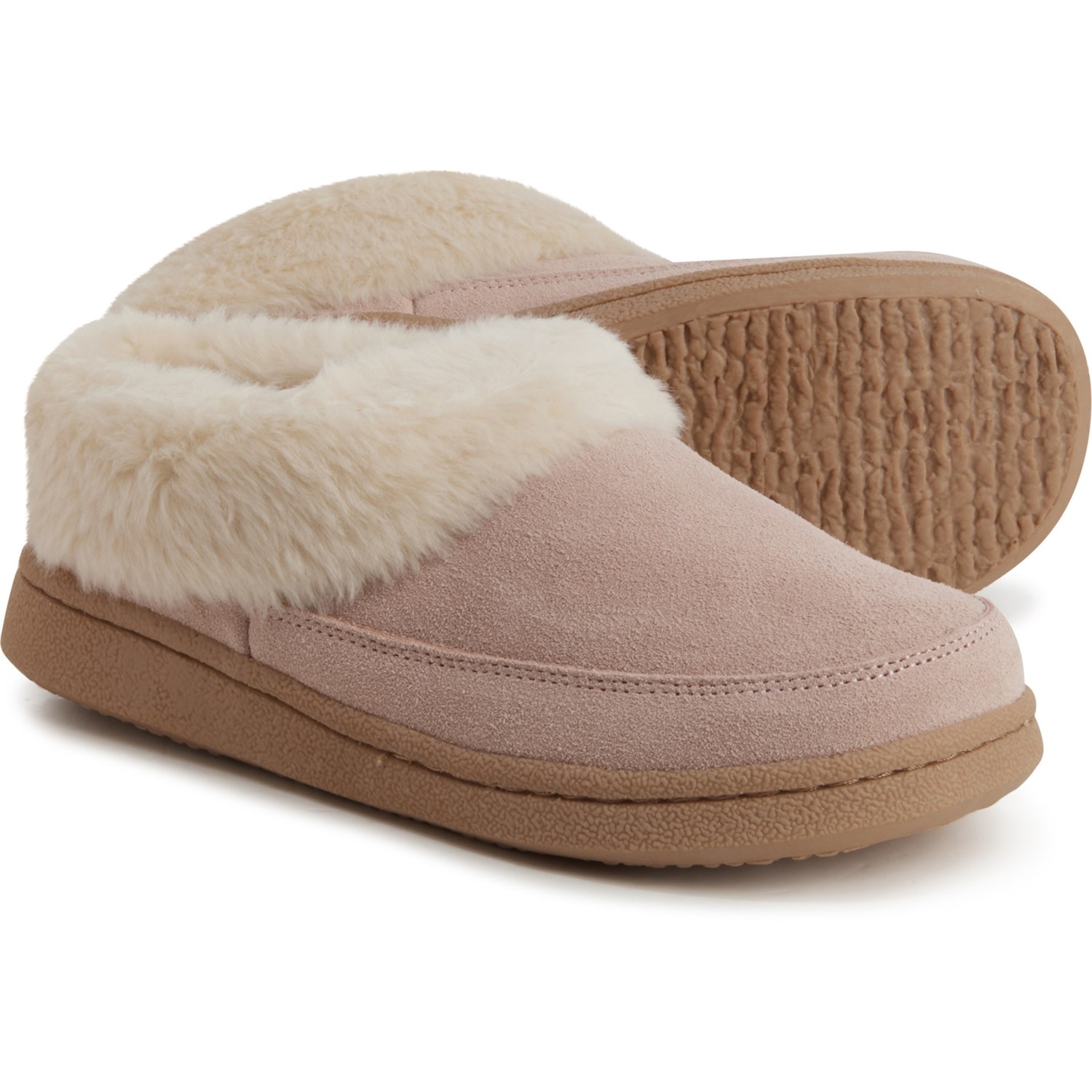 clarks pink slippers