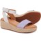 Clarks Kimmei Ivy Sandals - Leather (For Women) in Lilac Combi