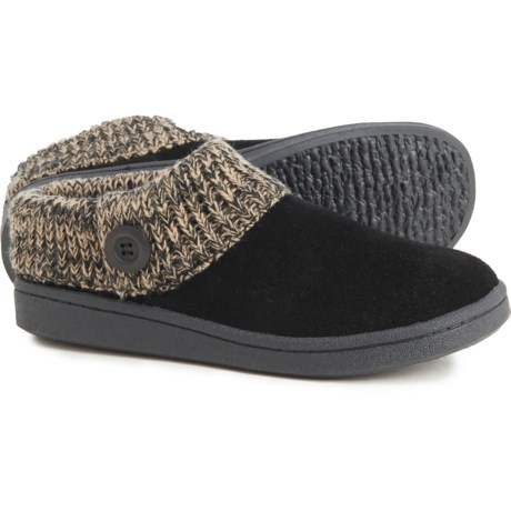 clarks knit scuff slipper