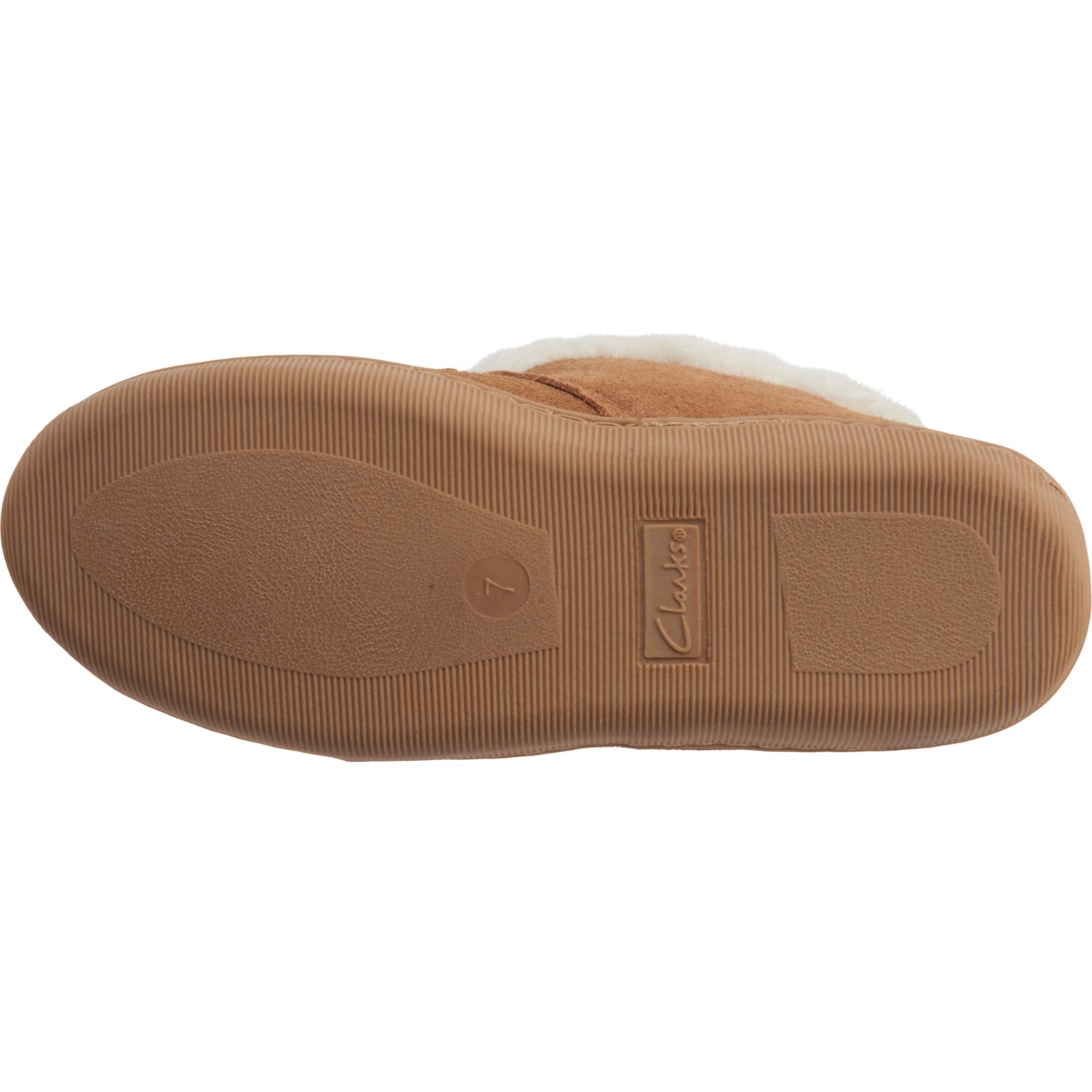 clarks suede slippers