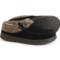 Clarks Moccasin Slippers - Leather (For Women) in Black