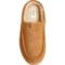 4NXGV_2 Clarks Open Back Slippers - Suede (For Men)